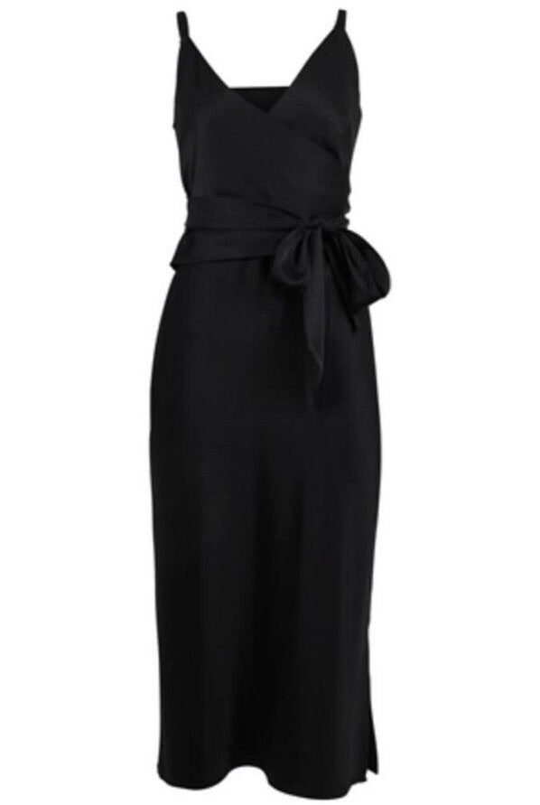 Ruby Weirder Wrap Slip size 10 (8-12) Midi Dress Rents with Maggie