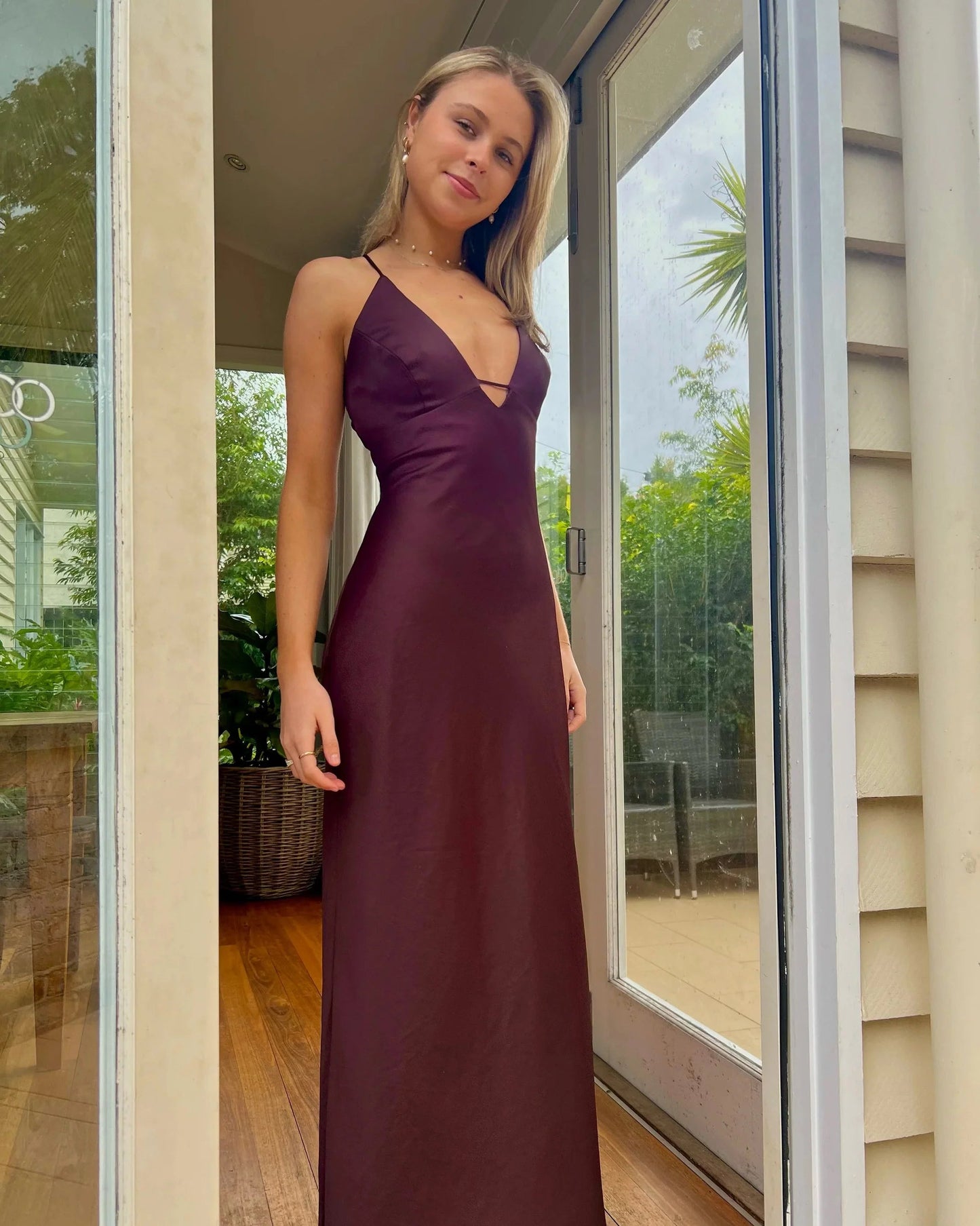 Manning Cartell Time to Shine Slip Dress size s (6-10) Maxi Dress Rents with Maggie
