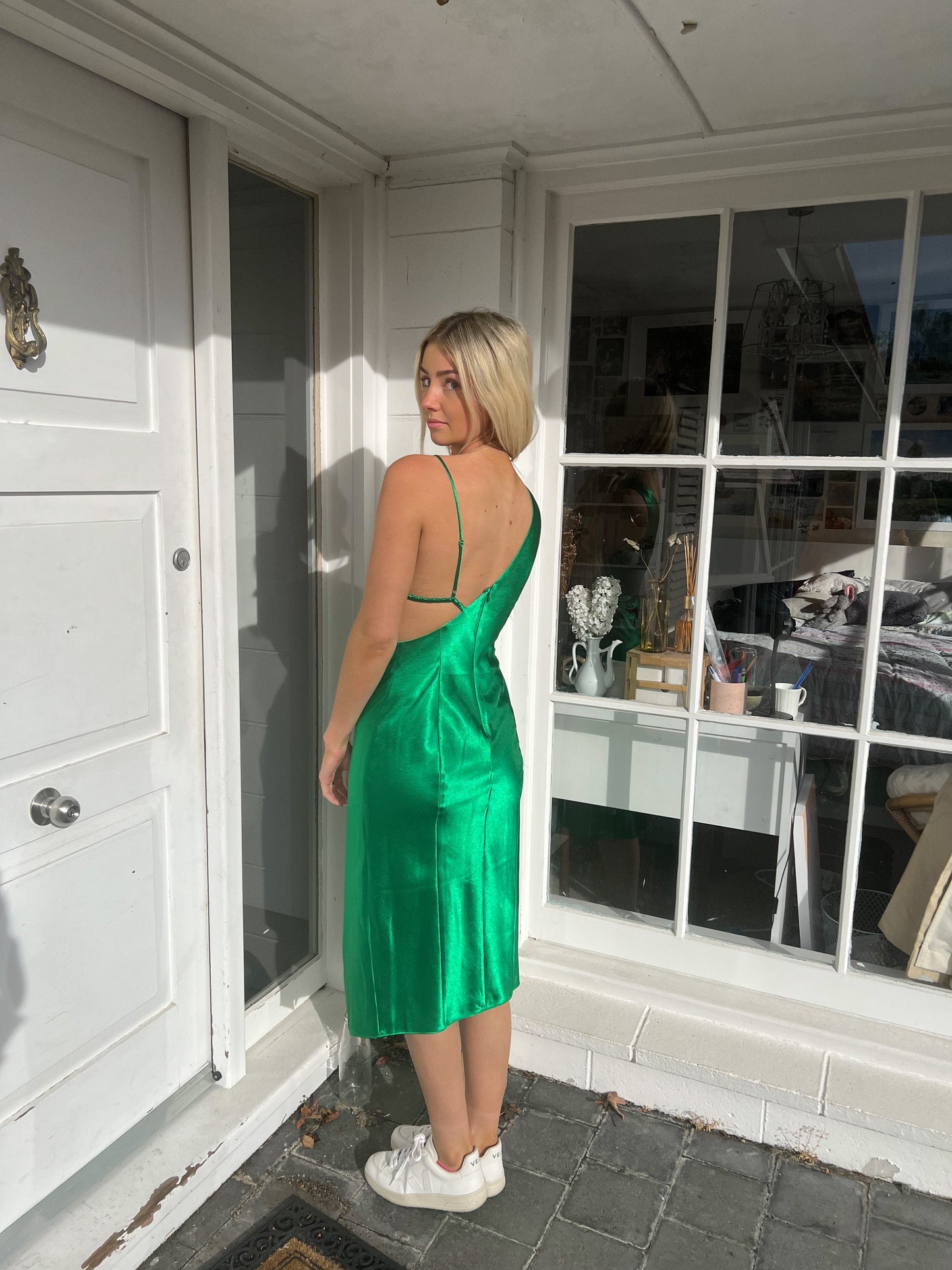 San Sloane Orisis dress size s (6-10) Midi Dress Rents with Maggie