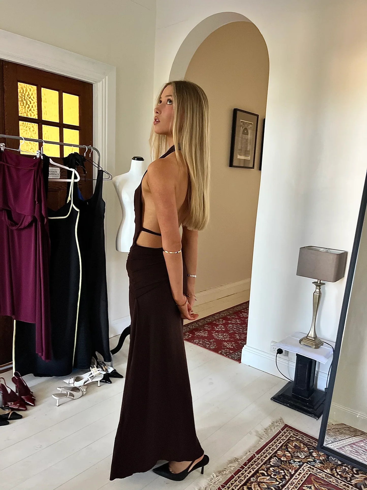 La Marie | Nadia Dress - Brown