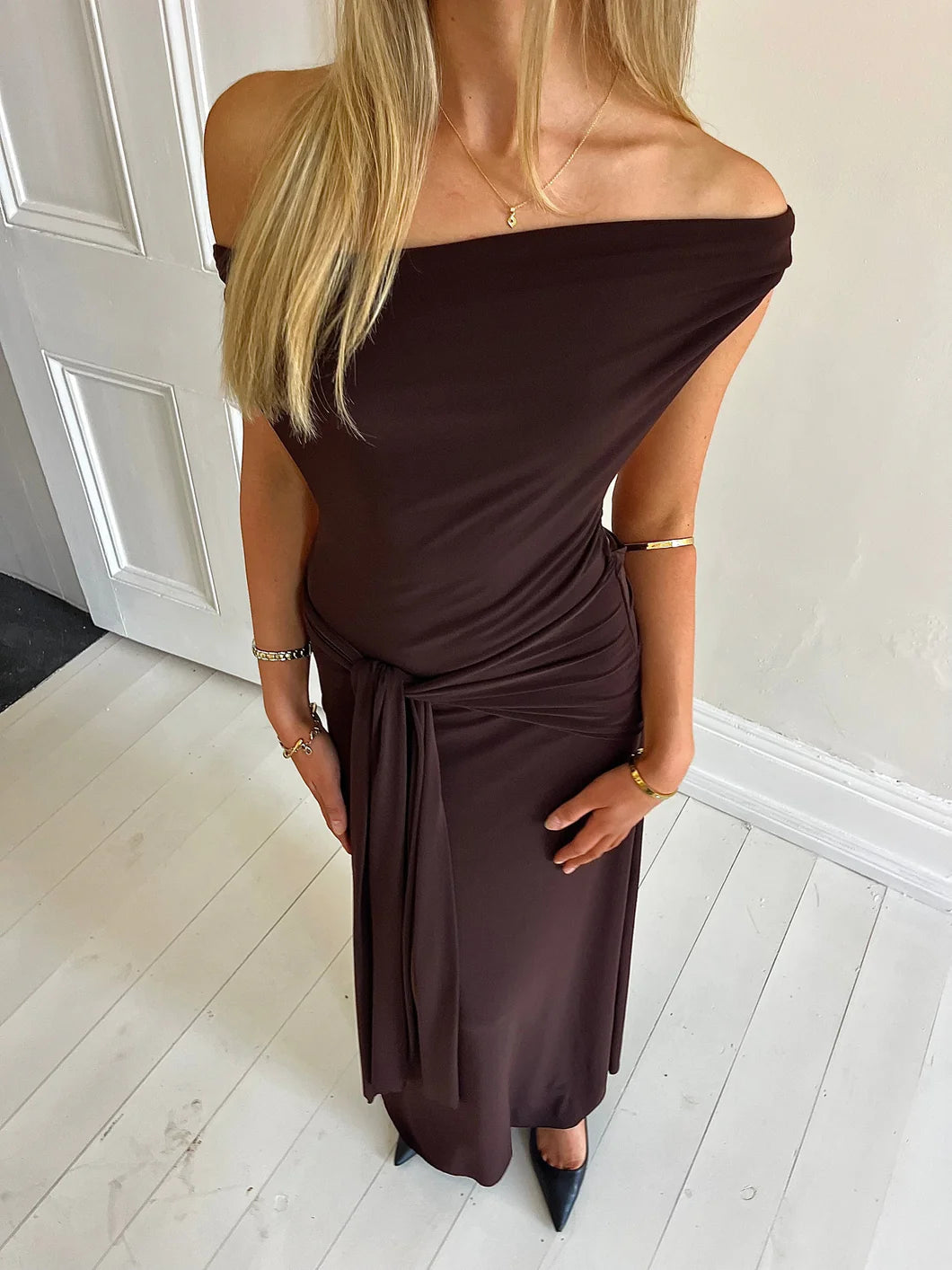La Marie | Nadia Dress - Brown