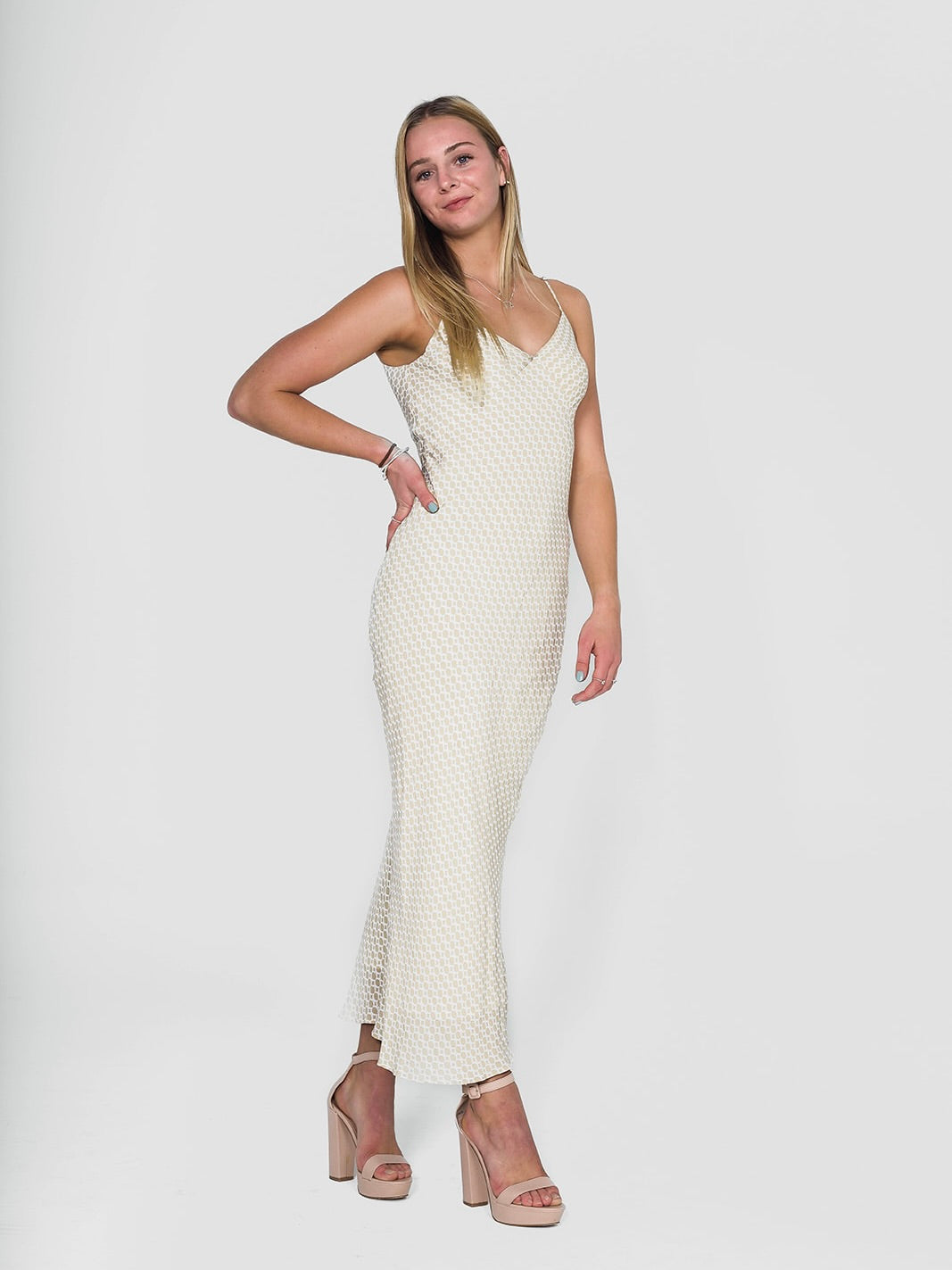 Dissh Mason slip dress size 6 (6-8) Maxi Dress Rents with Maggie