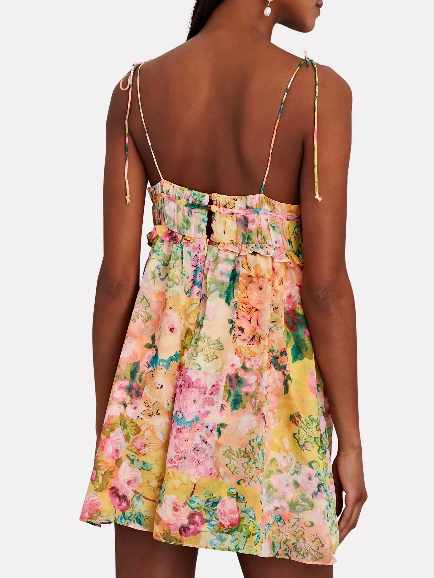 For Love Bell Floral mini size s (6-10) Mini Dress Rents with Maggie