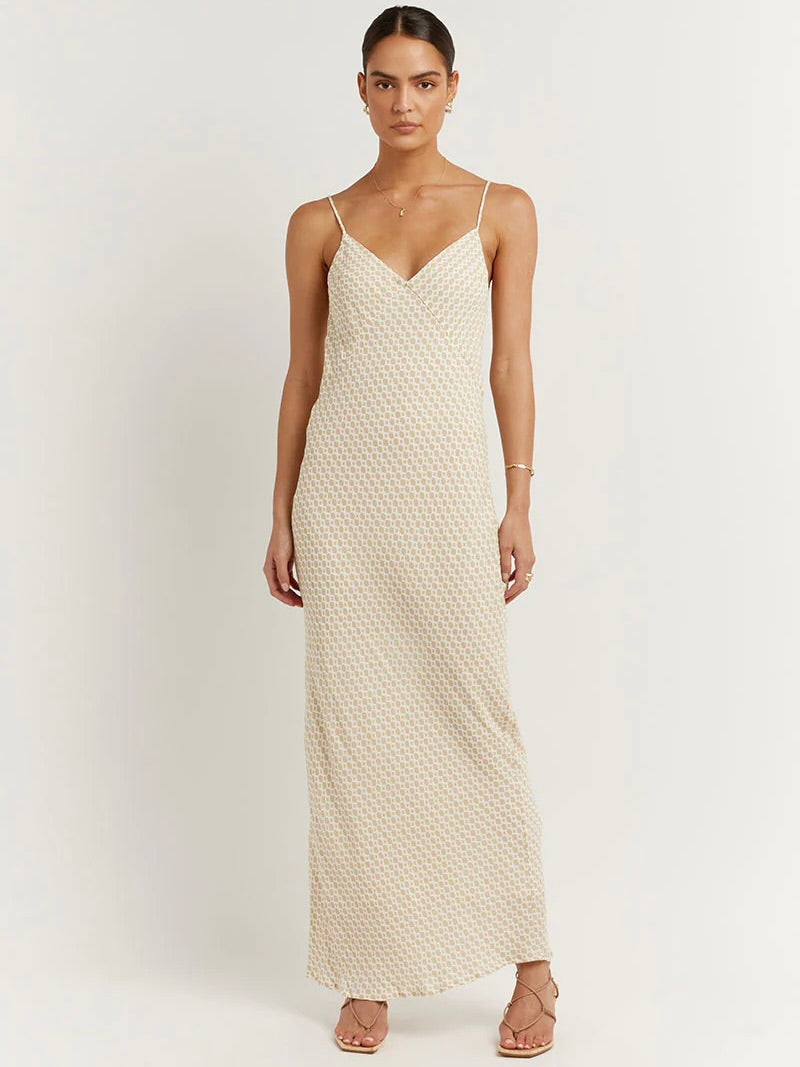 Dissh Mason slip dress size 6 (6-8) Maxi Dress Rents with Maggie