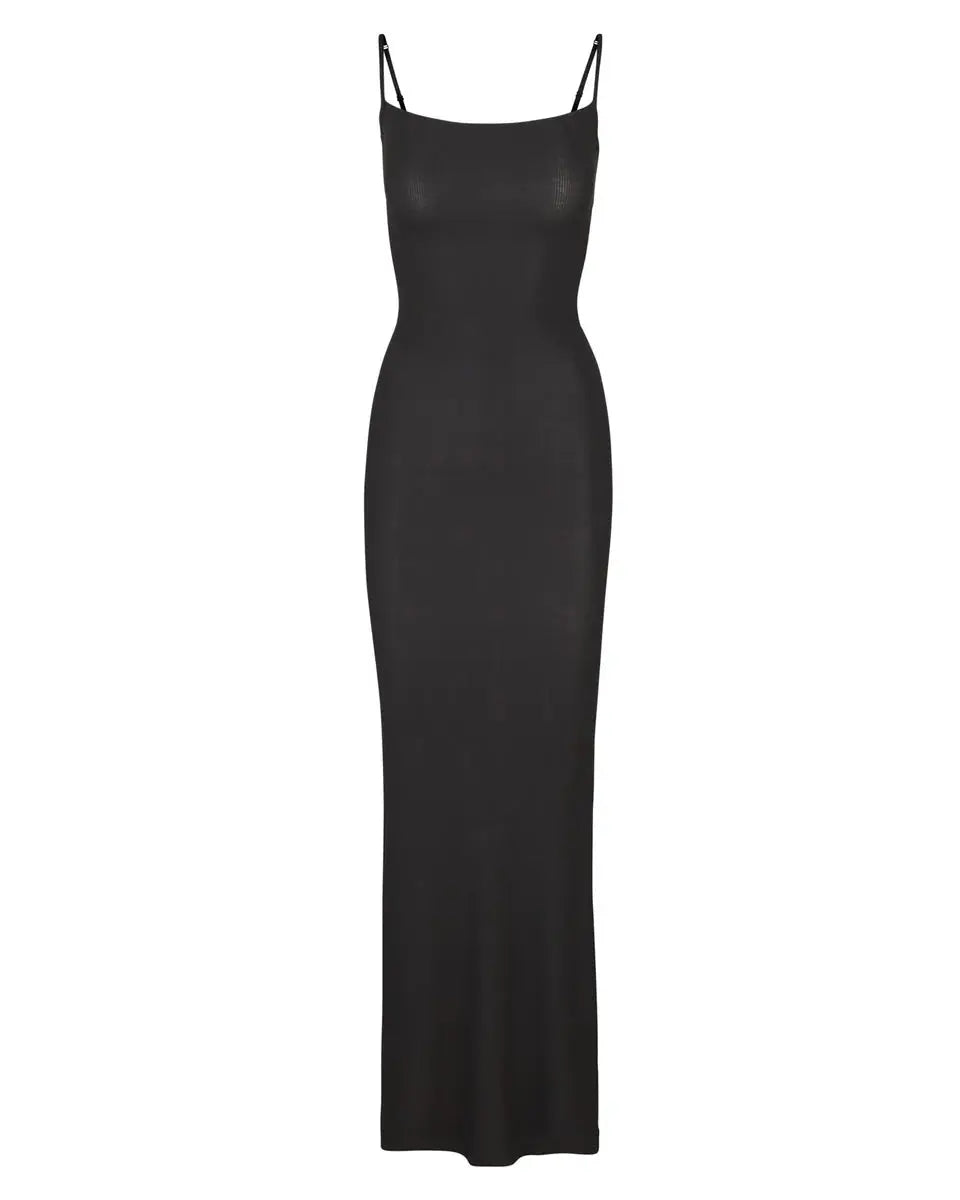 Skims Soft Lounge Maxi - Onyx size s (6-10) Maxi Dress Rents with Maggie