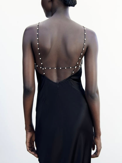 FOR SALE - Zara Beaded halter dress Rents with Maggie FOR SALE - Zara Beaded halter dress Rents with Maggie