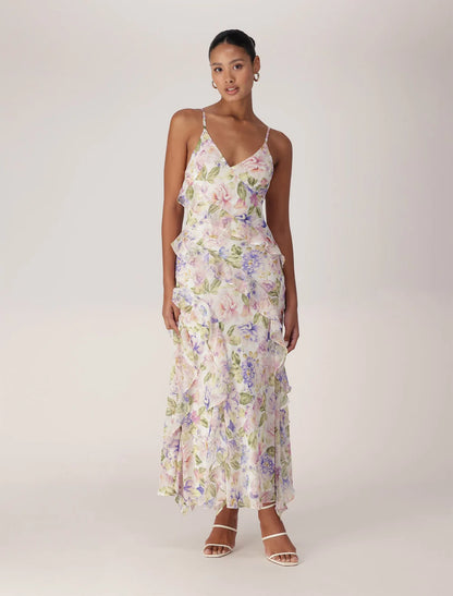 Forever New Poppy Gown (floral)