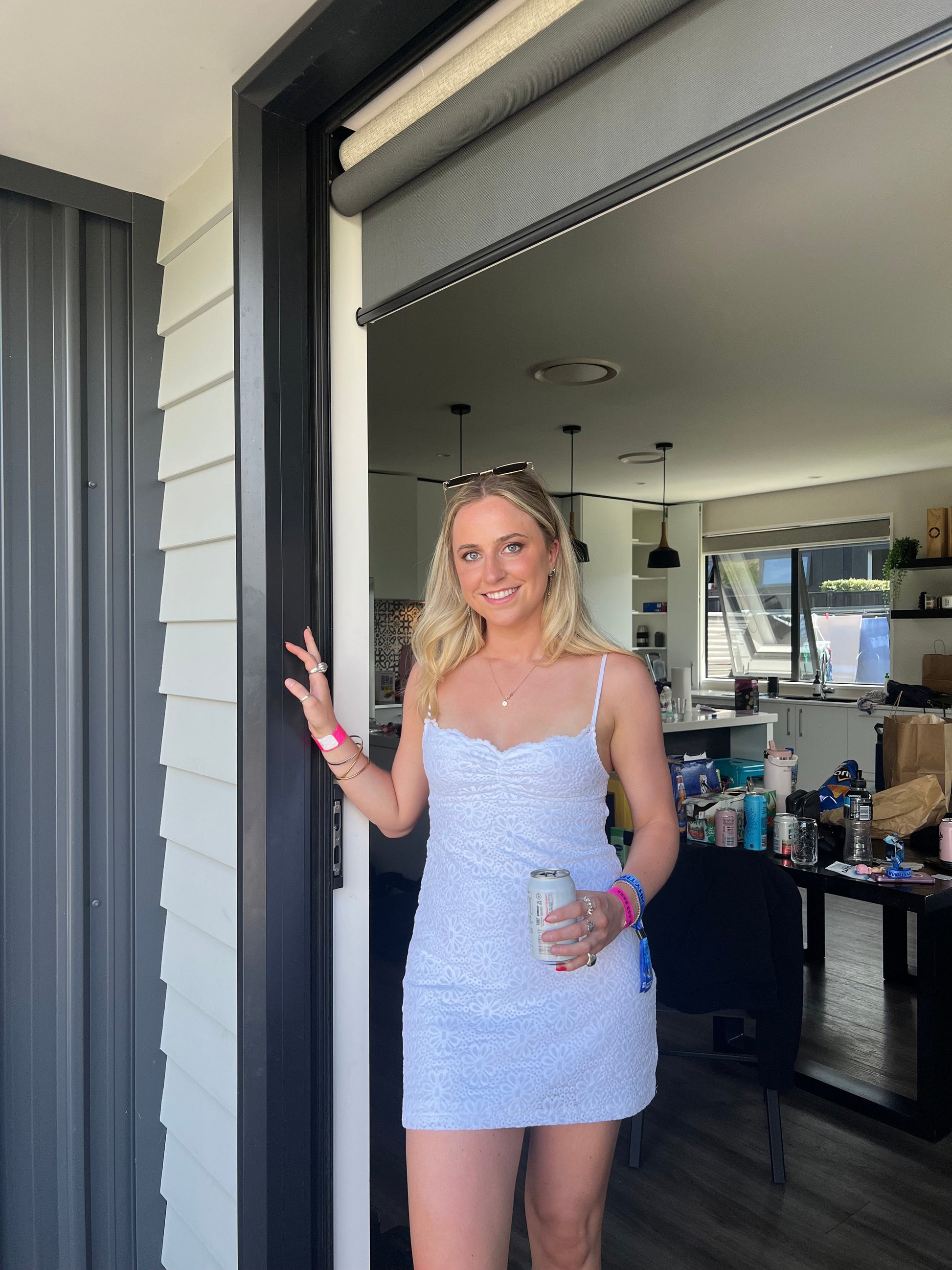 RWM Lace Mini size s (6-8) Mini Dress  Rents with Maggie