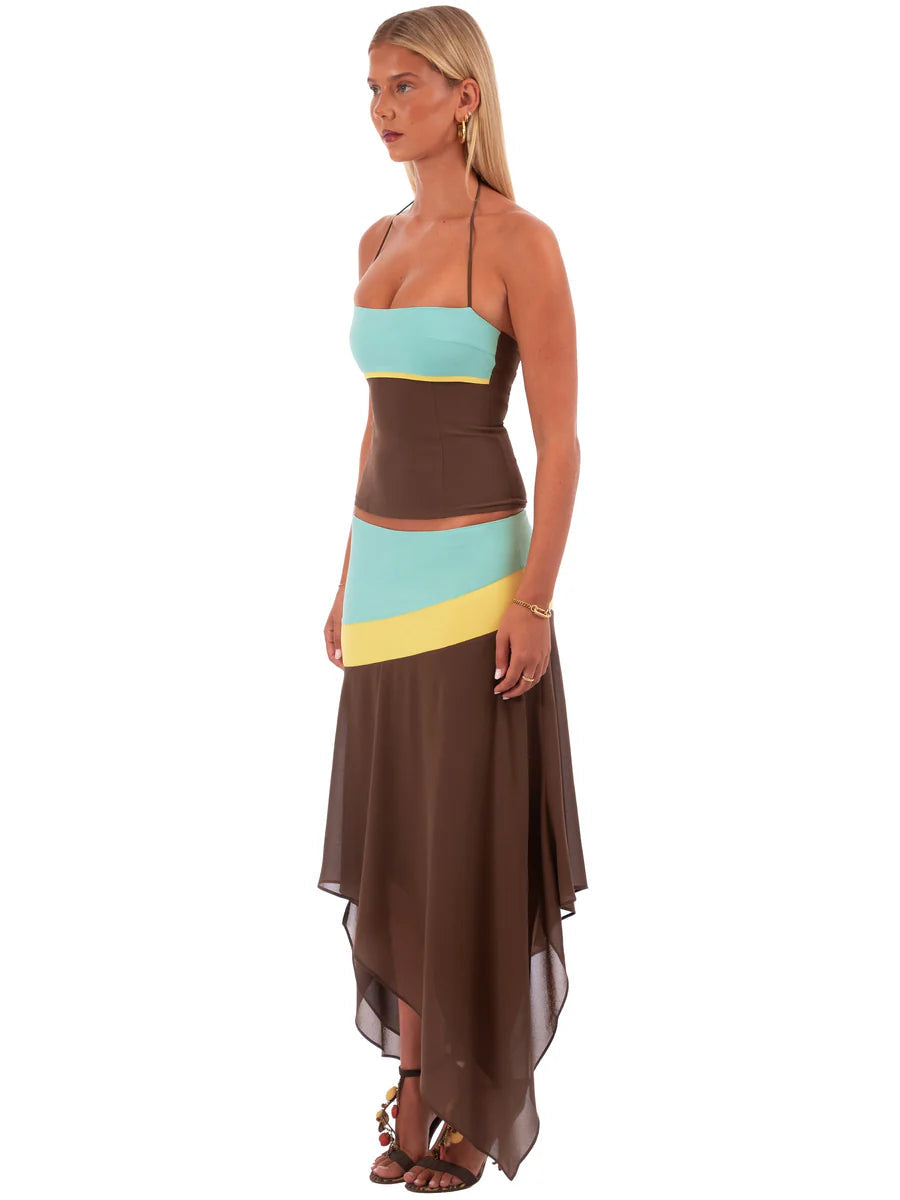 I am Delilah Iris Set - Mocha size xs (4-6) Sets  Rents with Maggie