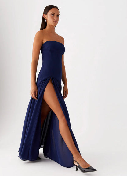 Peppermayo Eden Maxi Dress (Navy) size 10 (10-12) Maxi Dress  Rents with Maggie