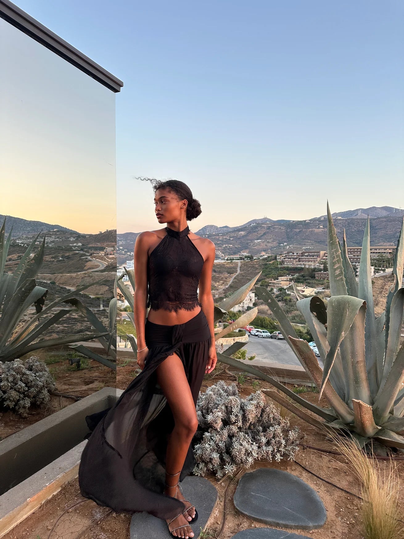 Ooh the Label Poppy Set | Black Size S & XL Sets  Rents with Maggie