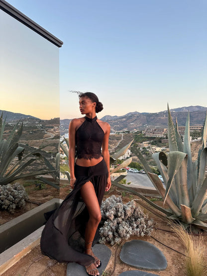 Ooh the Label Poppy Set | Black Size S & XL Sets  Rents with Maggie