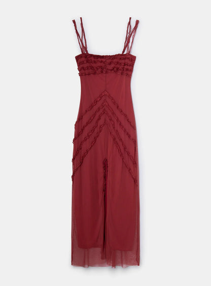 Laagam Arabella Ruffled dress