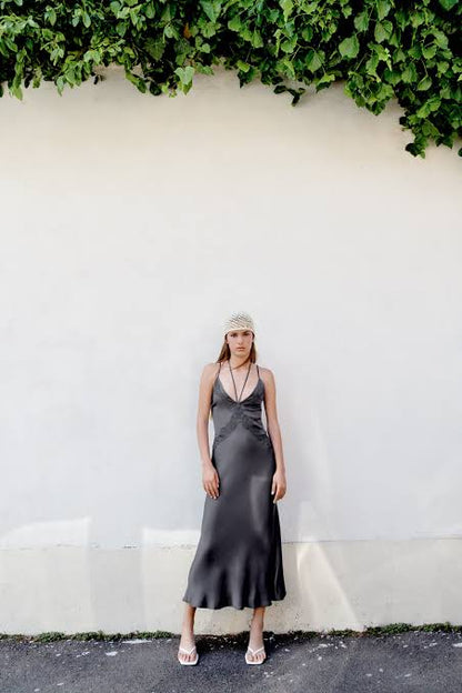 Zara Strappy Lace midi