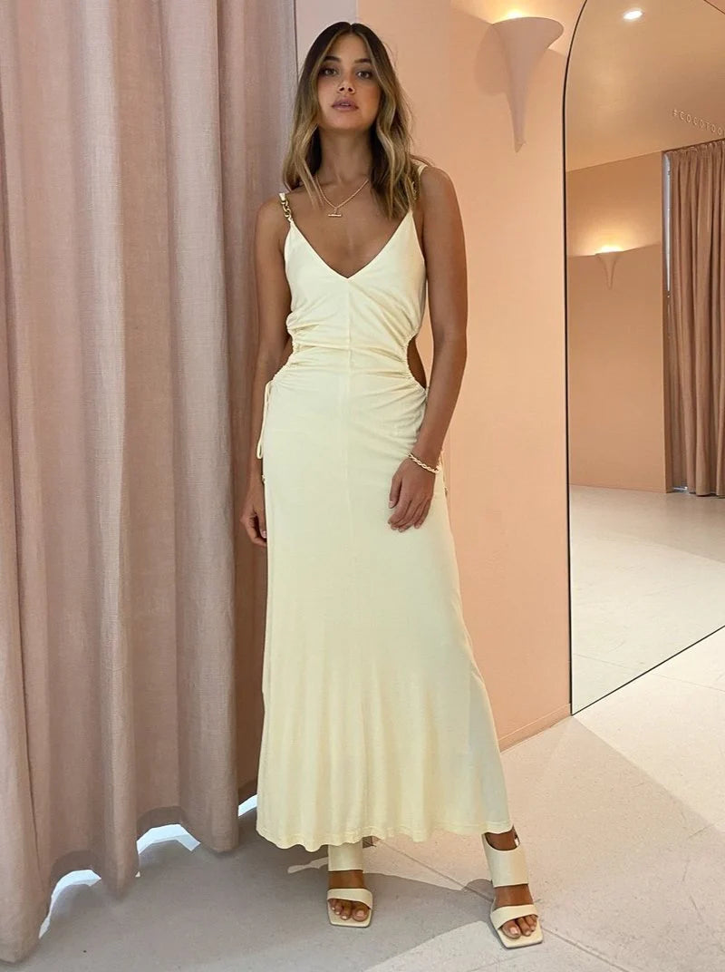 Manning Cartell Tuning in Chain Dress size 8 (6-10) Maxi Dress  Rents with Maggie