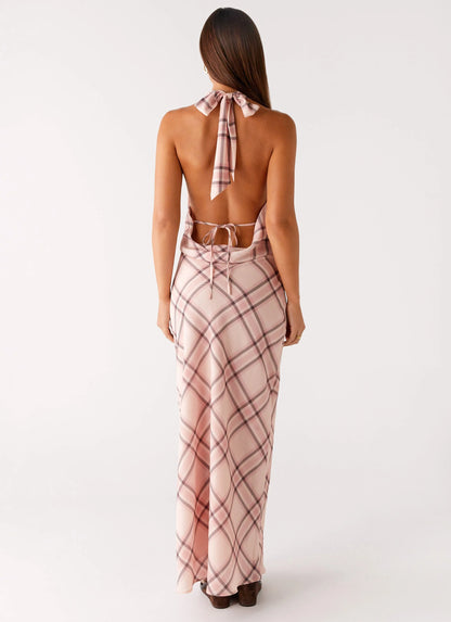 Peppermayo Muse Maxi - Pink Check