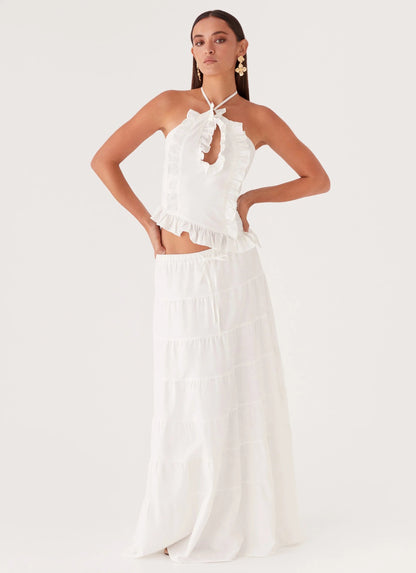 Peppermayo Mariella Set - White size 8 (6-10) Sets  Rents with Maggie