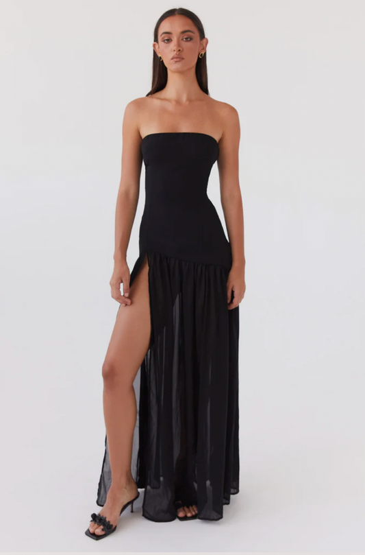 Eden Maxi Dress (Black)