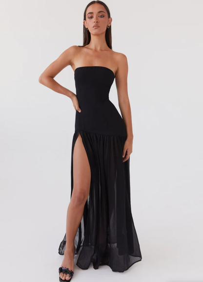 Peppermayo Eden Maxi Dress (Black)