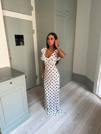 Design by Si | Luna Maxi - White Size XS/S & M/L Maxi Dress  Rents with Maggie
