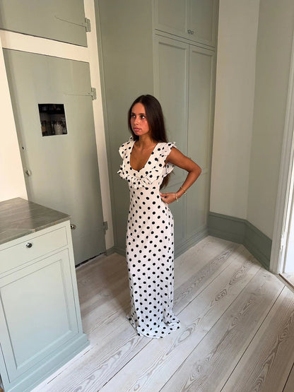 Design by Si | Luna Maxi - White Size XS/S & M/L Maxi Dress  Rents with Maggie