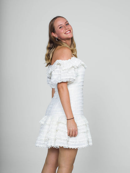 Zimmermann Allia Pintuck Mini (white)