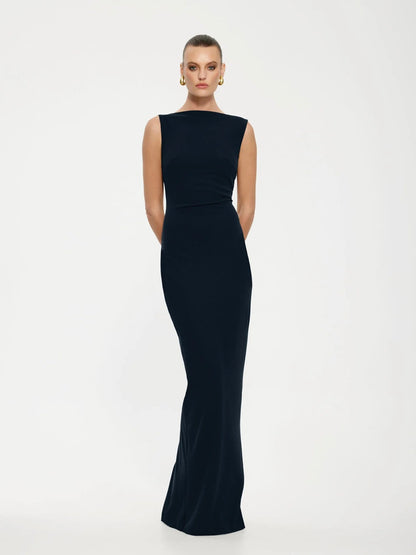 Effie Kats Verona Gown | Ink Size XL (14-16) Maxi Dress  Rents with Maggie