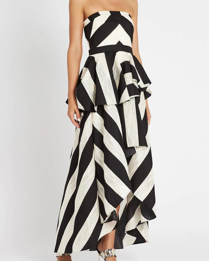 Sass & Bide The Stripe Dress size 38 (6-8) Maxi Dress  Rents with Maggie