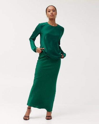 Superette Raven Bias Slip skirt